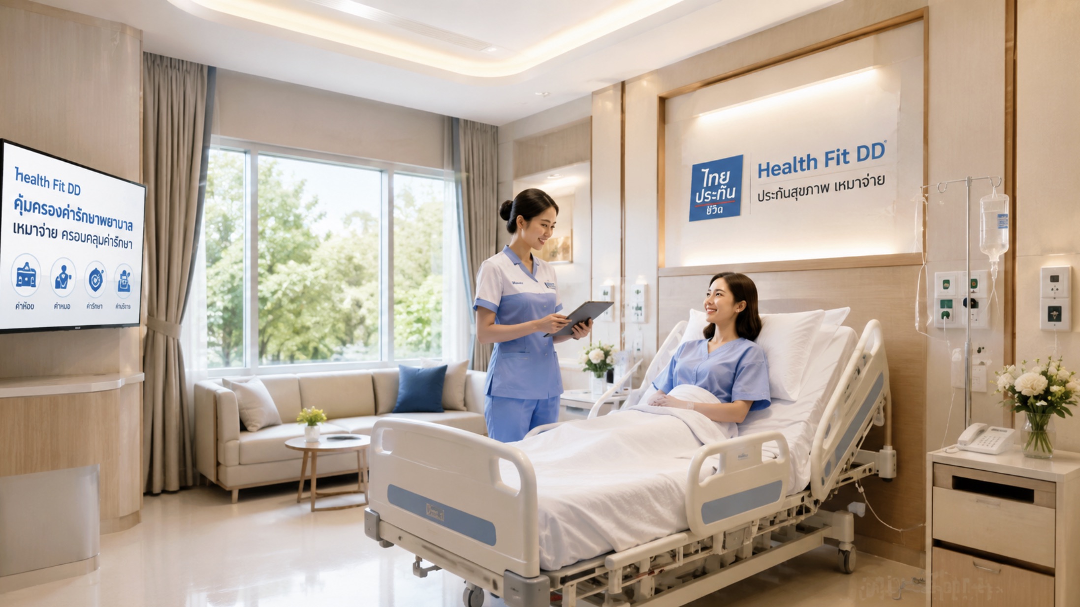 ประกันสุขภาพ Health Fit DD ไทยประกันชีวิต คืออะไร? คุ้มครองอะไร เหมาะกับใคร และควรเลือกอย่างไร