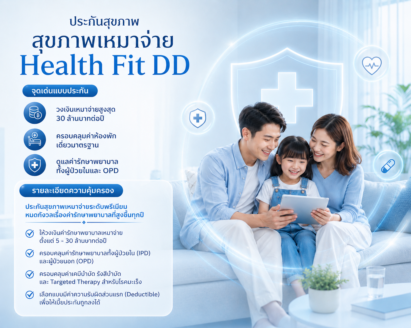 สุขภาพเหมาจ่าย Health Fit DD