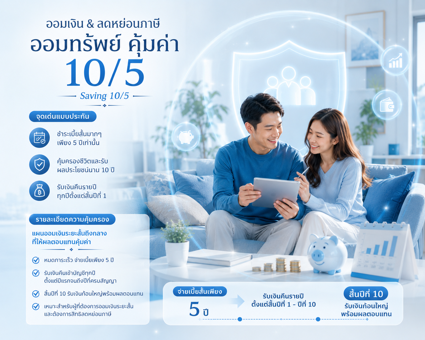 ออมทรัพย์ คุ้มค่า 10/5 (Saving 10/5)